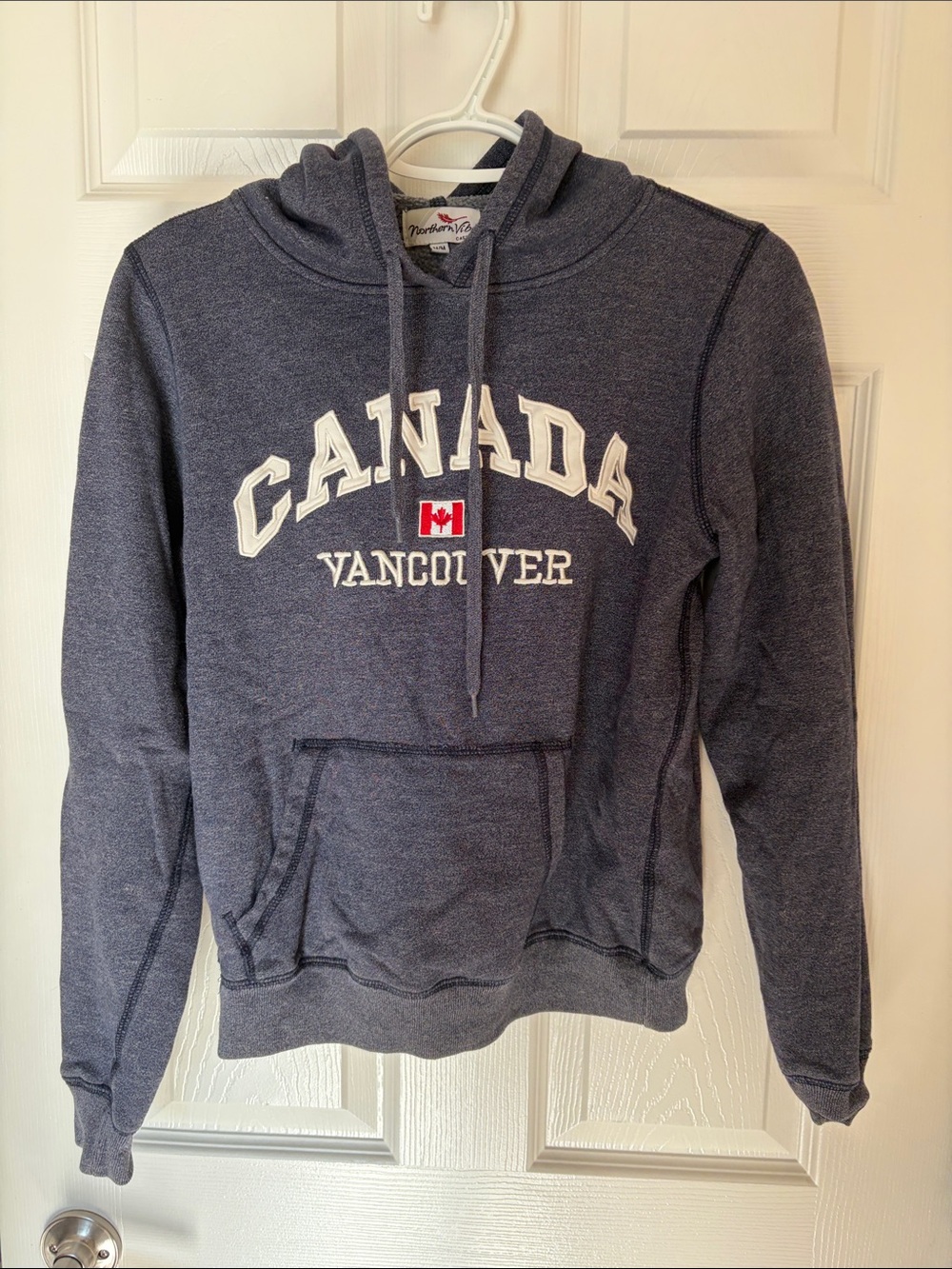 Canada Vancouver Hooded Sweatshirt - Navy Heather